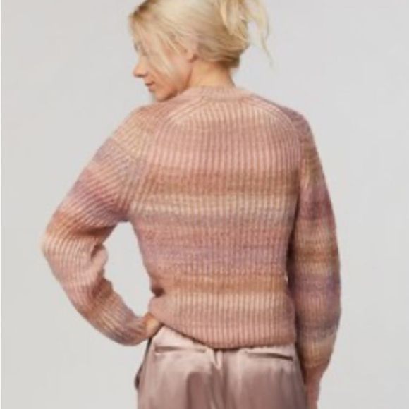 NAADAM SPACE DYE CREWNECK SWEATER, Small - Picture 3 of 9